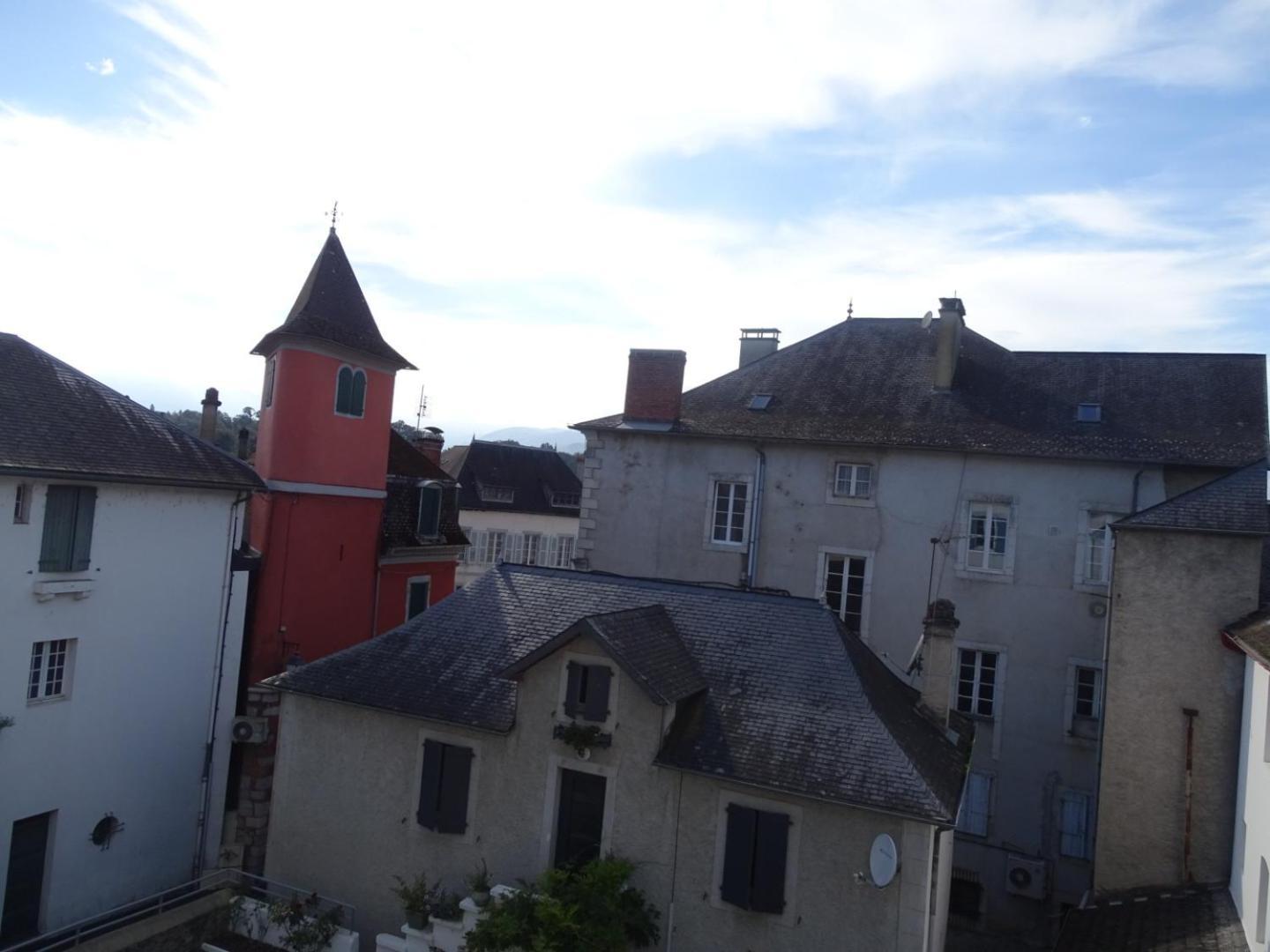 Hotel De La Poste Tardets-Sorholus Bagian luar foto