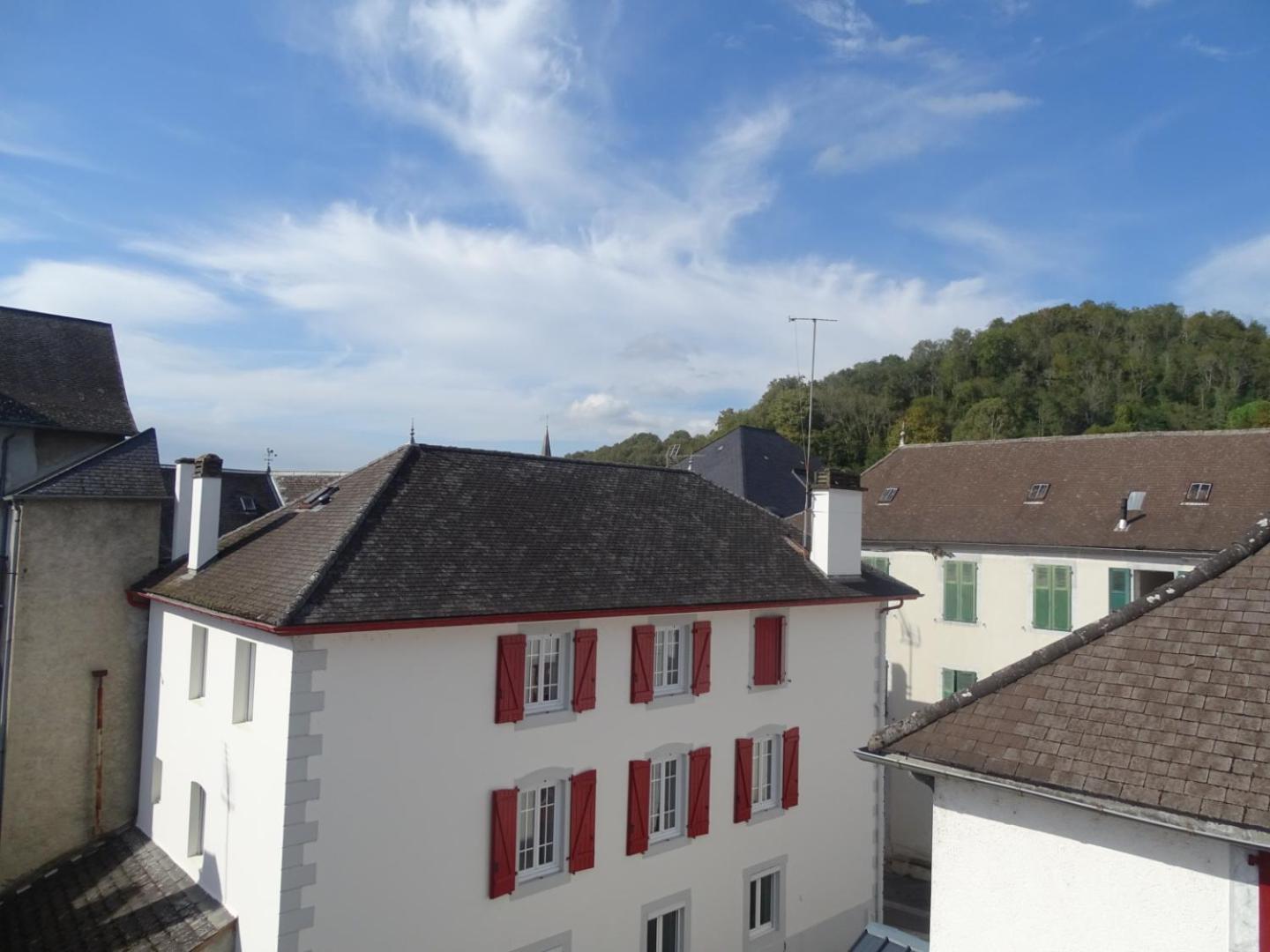 Hotel De La Poste Tardets-Sorholus Bagian luar foto