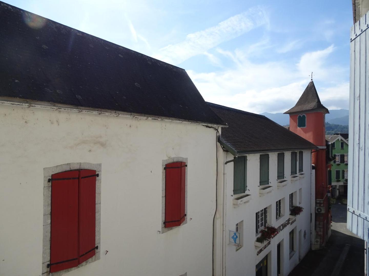 Hotel De La Poste Tardets-Sorholus Bagian luar foto